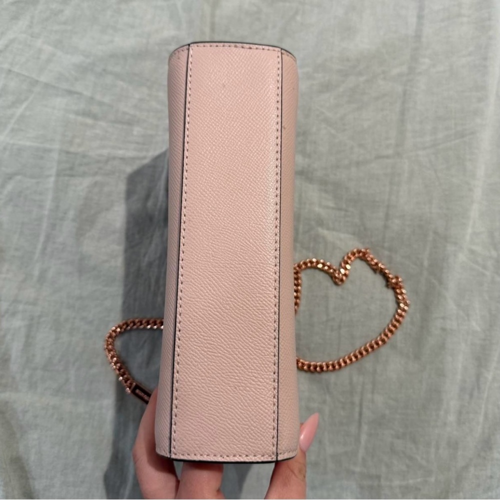 Rare Authentic Michael Kors Crossgrain Leather Crossbody Clutch - Picture 8 of 8